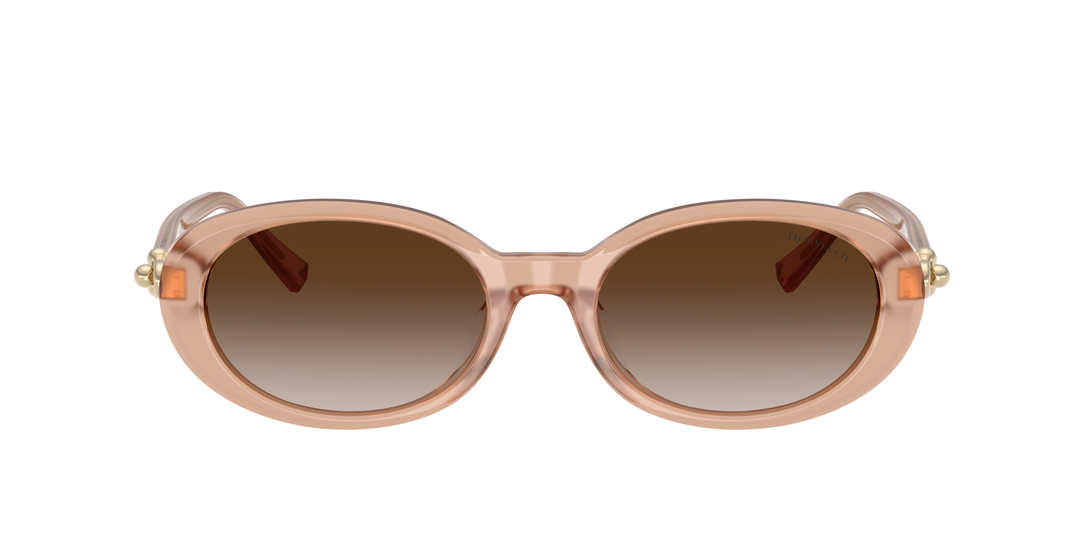 Tiffany & Co. TF4242D XXL (54 - 19) with Brown lenses and Pink