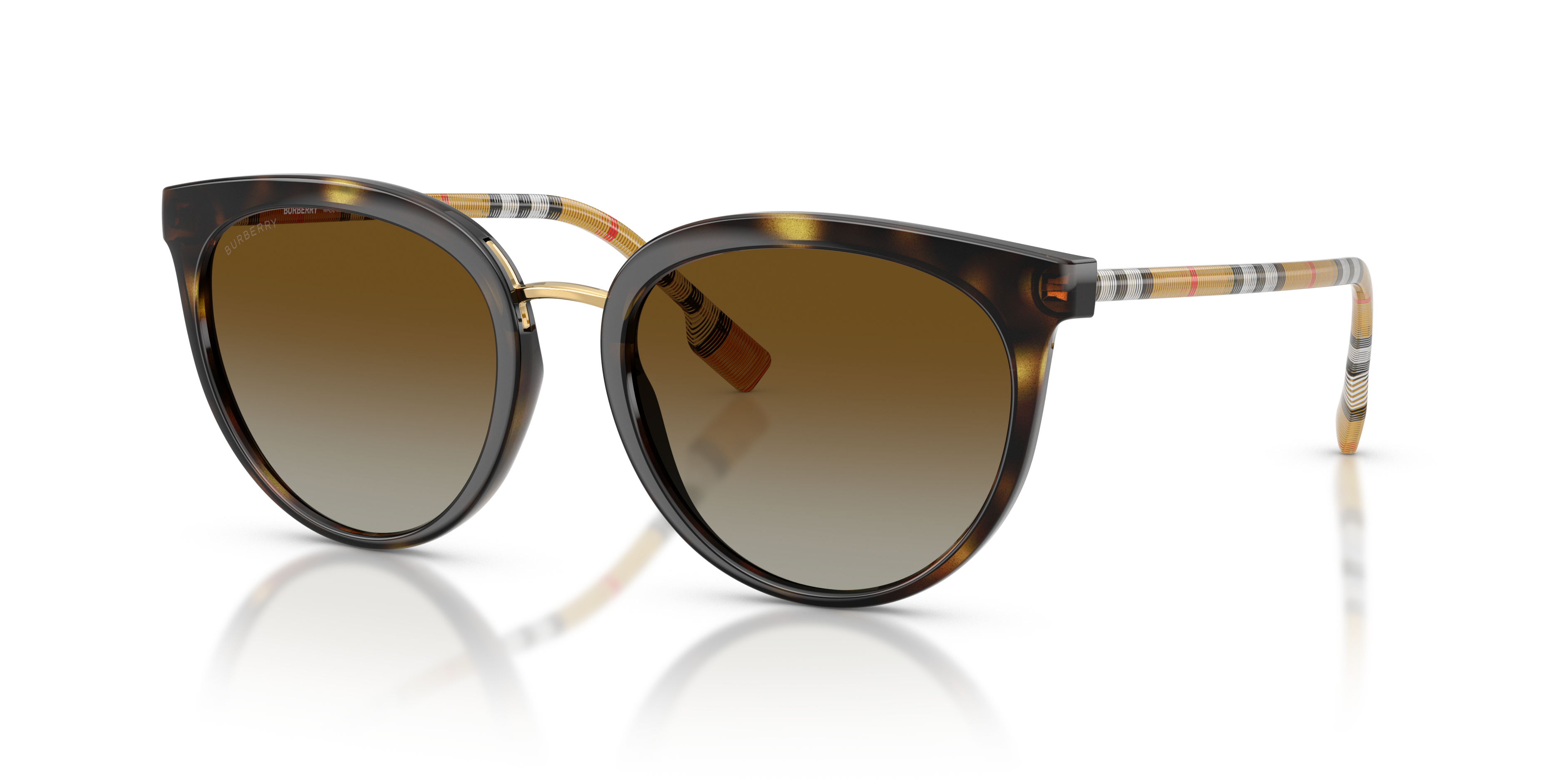 Burberry Willow L (54 - 19) with Brown lenses and Brown frame
