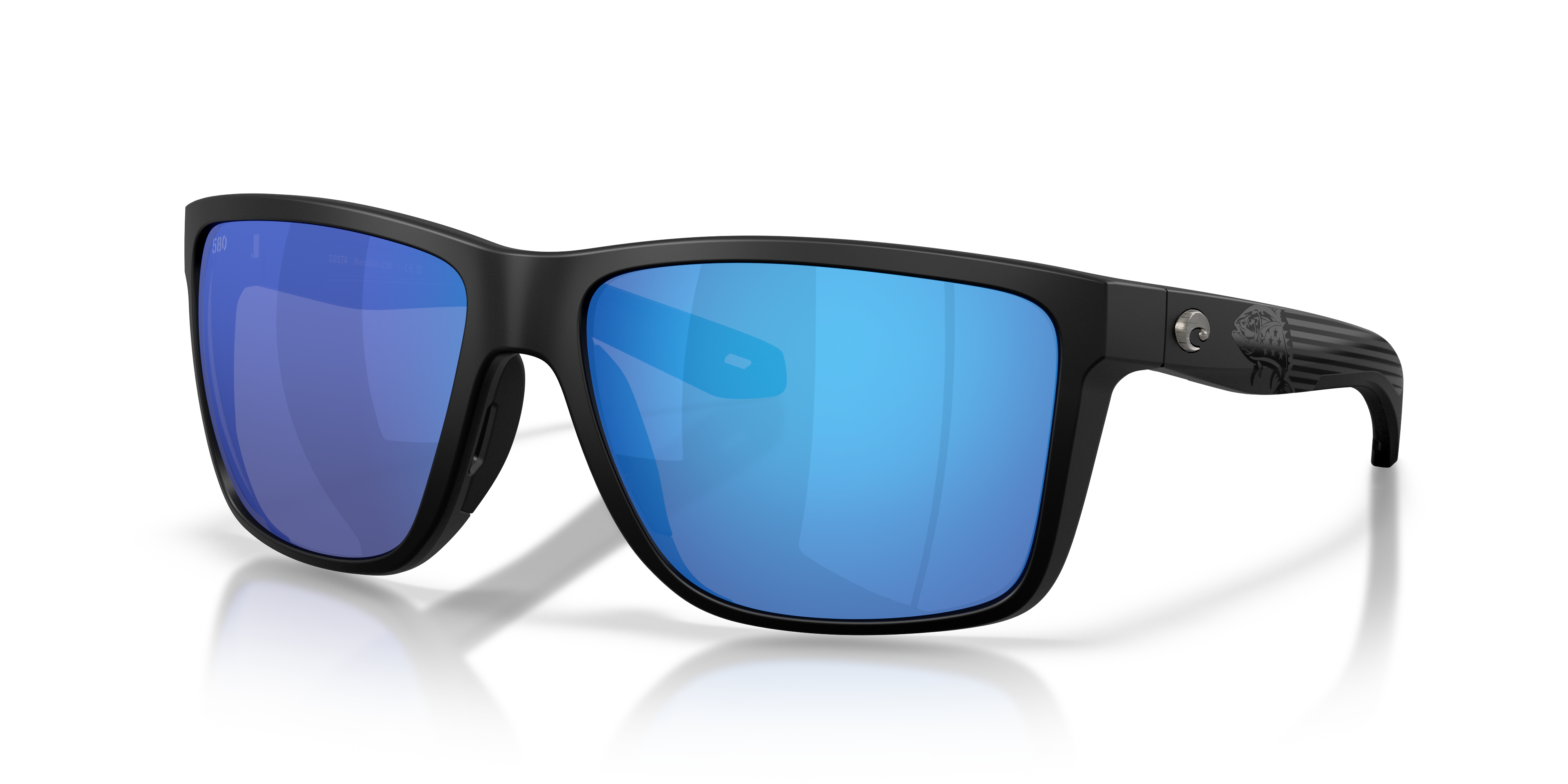 Costa Broadbill II XL XXL (62 - 15) with Blue lenses and Black