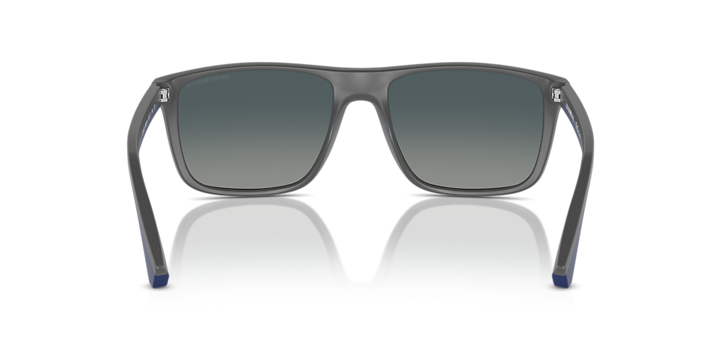 Emporio Armani EA4033Dサングラス Emporio Armani EA4033 L (56 - 17) with Blue lenses and Grey frame