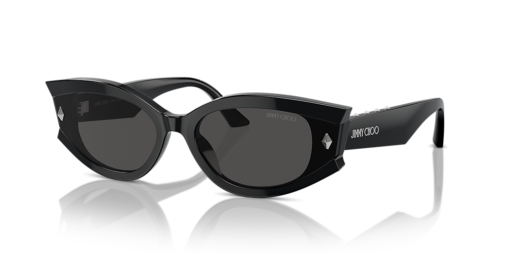 Jimmy Choo JC5015U XS (61 - 17) with Grey lenses and Black frame
