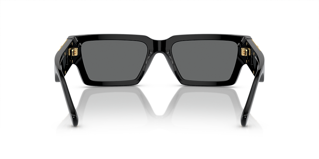 Versace VE4459 S (54 - 18) with Grey lenses and Black frame  display picture 1
