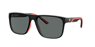 Scuderia Ferrari FZ5005 XXL (59 - 16) with Red lenses and Black