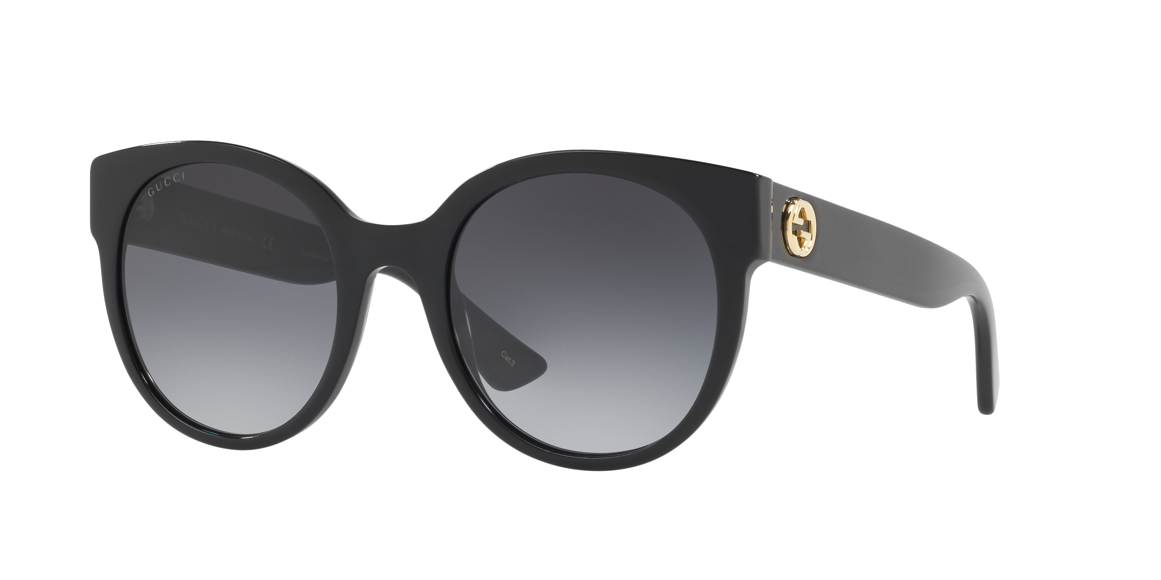 Gucci GG0035SN L (54 - 22) with Black lenses and Black frame