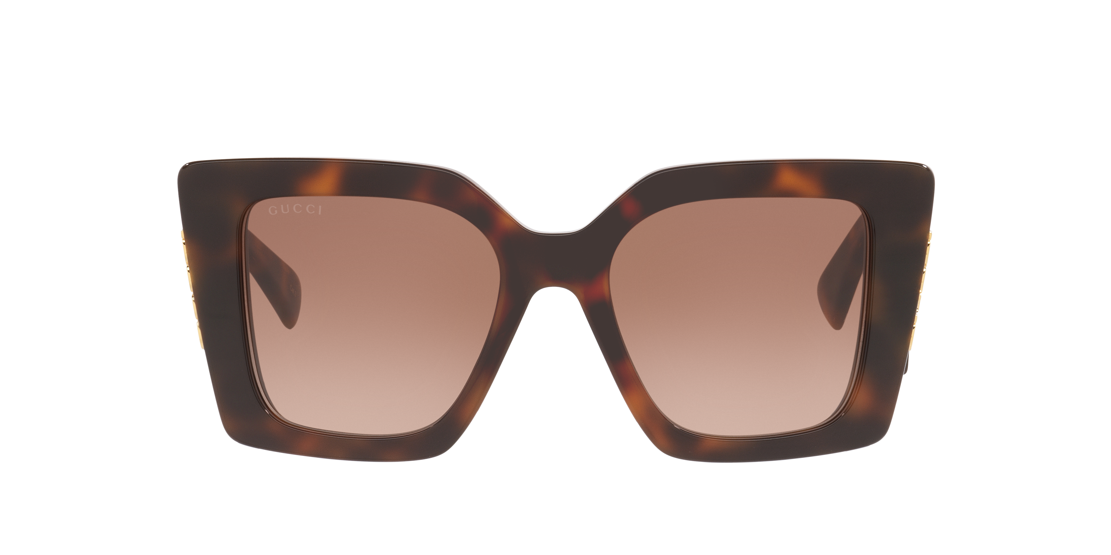Gucci Gg2039S XS (51 - 19) with Brown lenses and Tortoise frame