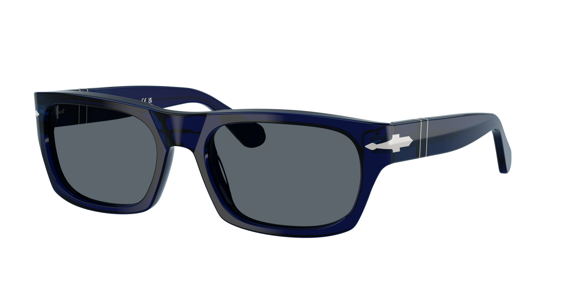 Persol Unisex Sunglass PO3398S -  Frame color: Cobalto, Lens color: Blue