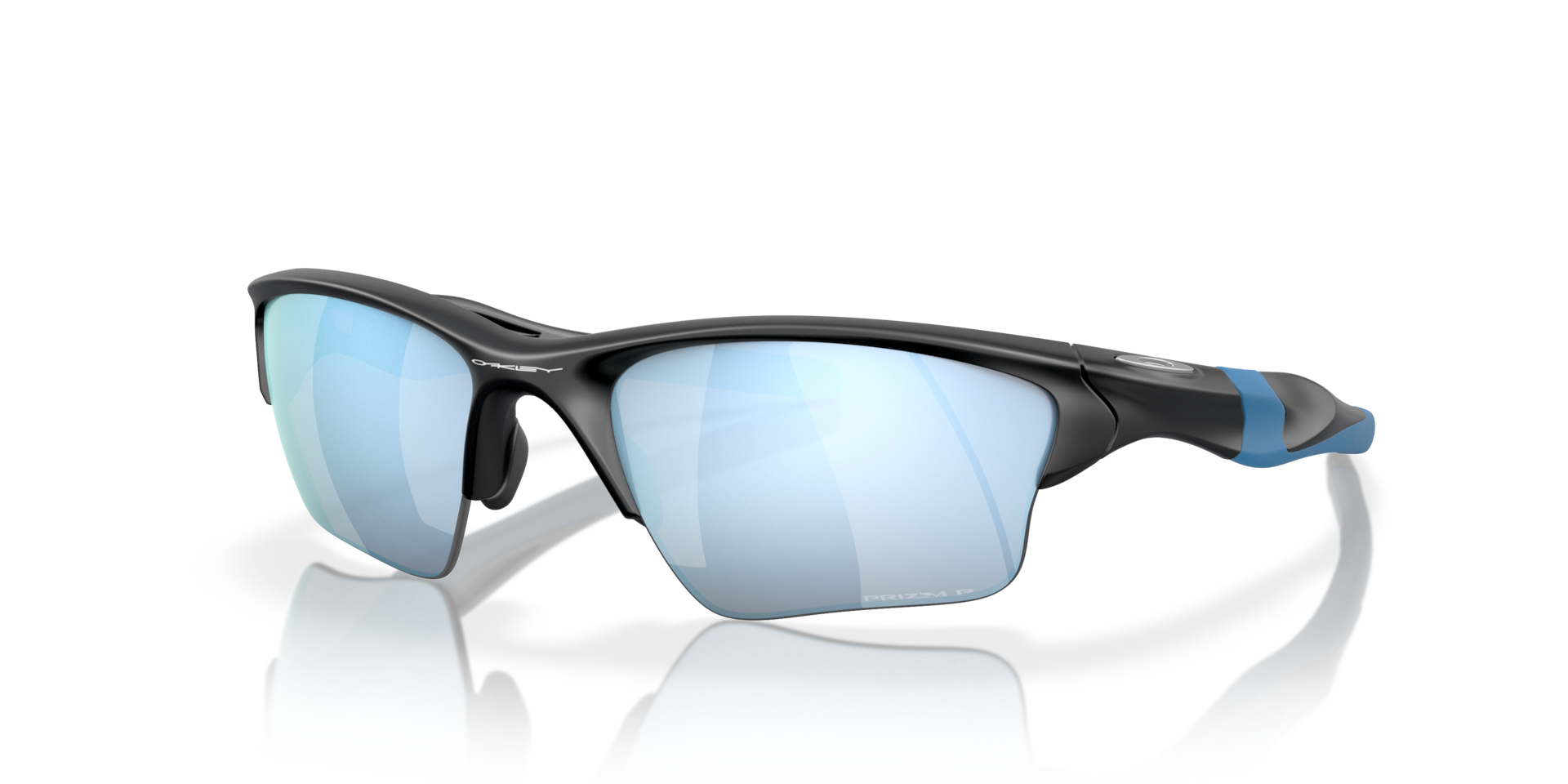 Oakley Half Jacket® 2.0 XL M (62 - 15) with Blue lenses and Black