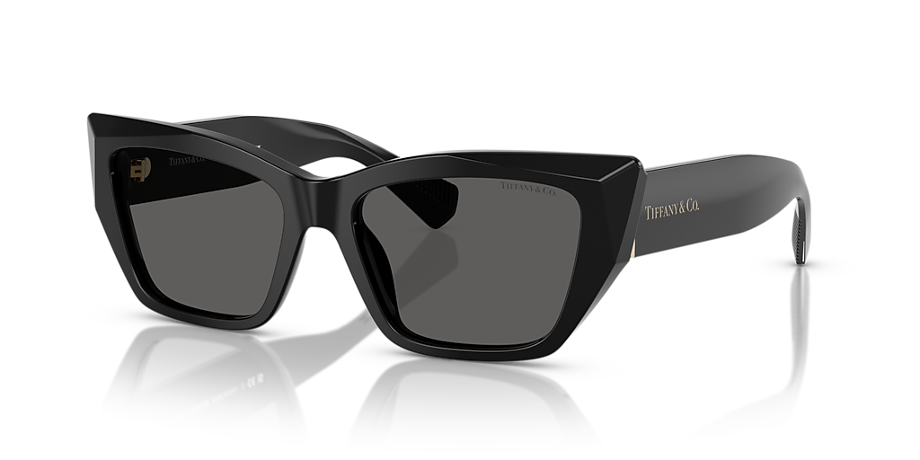 Tiffany & Co. TF4230 S (54 - 17) with Grey lenses and Black frame