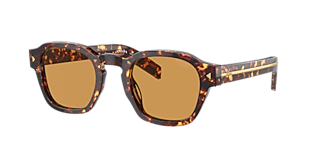 Prada PR 19ZS M (55 - 17) with Brown lenses and Black frame