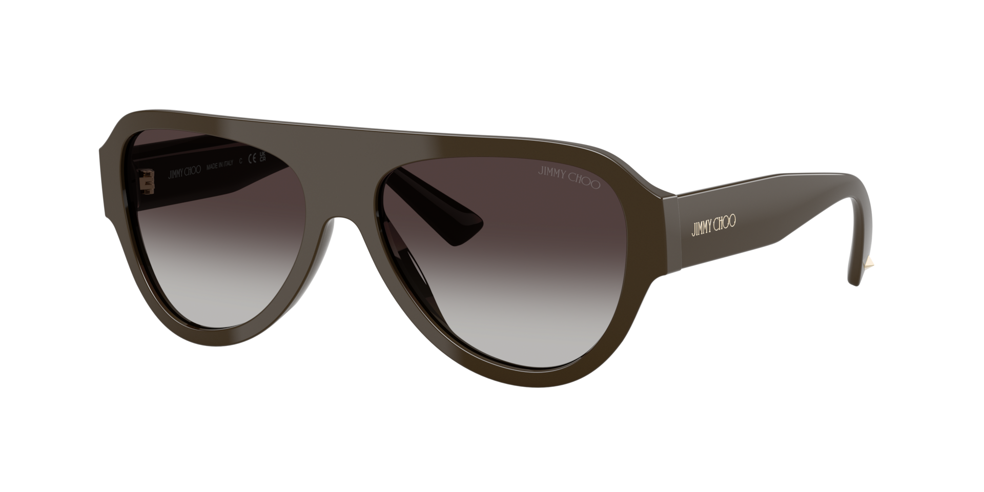 Jimmy Choo Woman Sunglass JC5027 -  Frame color: Caper Green, Lens color: Gradient Grey