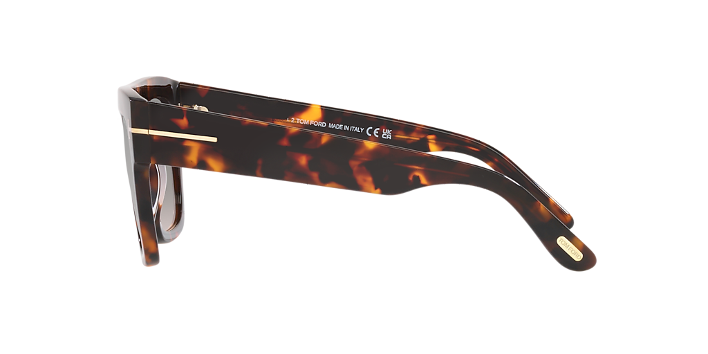 Tom Ford FT0847 S (52 - 21) with Grey lenses and Tortoise frame