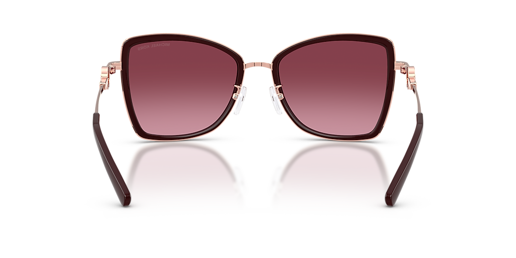 Michael Kors Corsica XL (55 - 18) with Red lenses and Gold frame