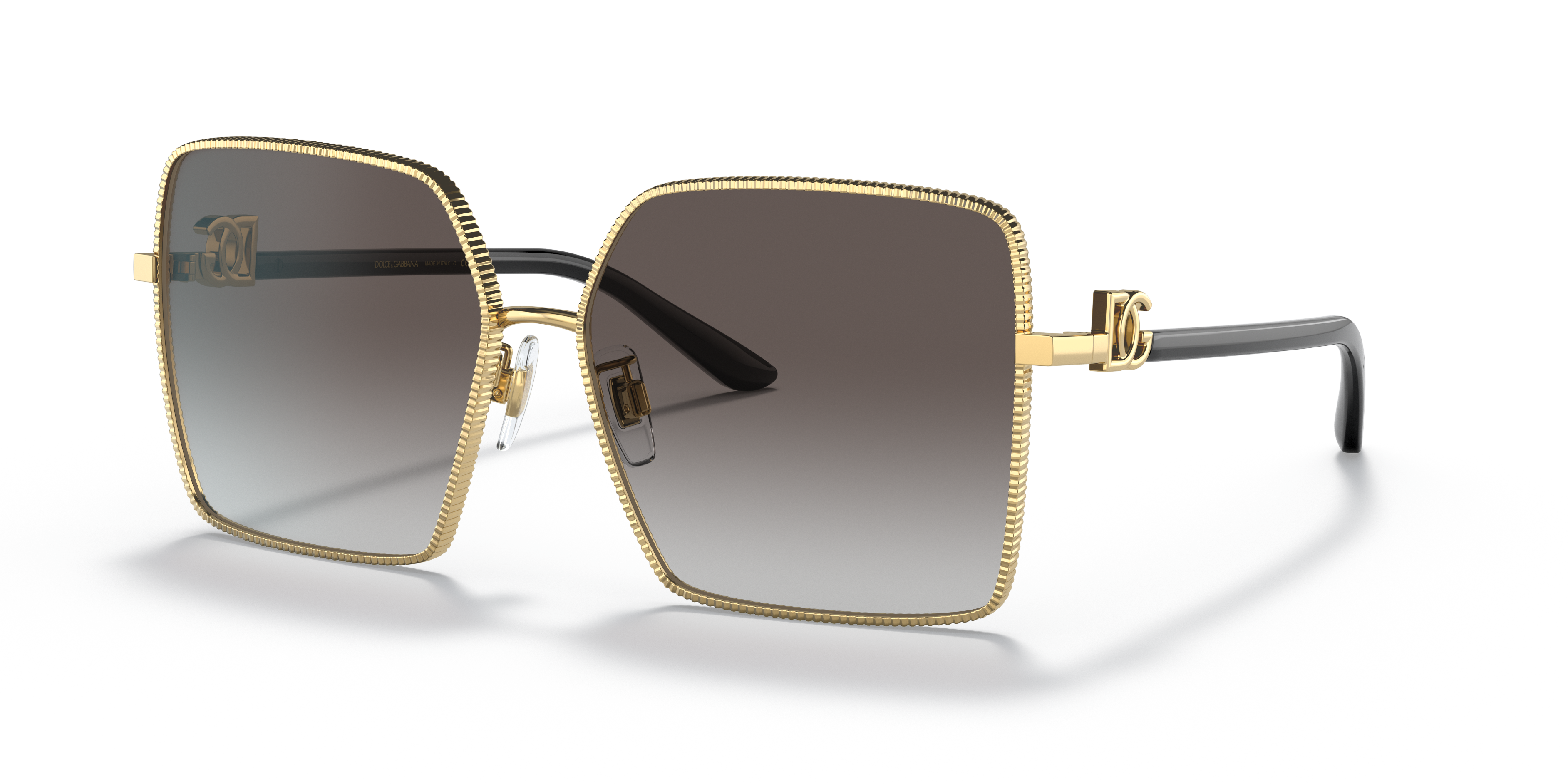 Dolce&Gabbana DG2279 XL (60 - 14) with Grey lenses and Gold frame