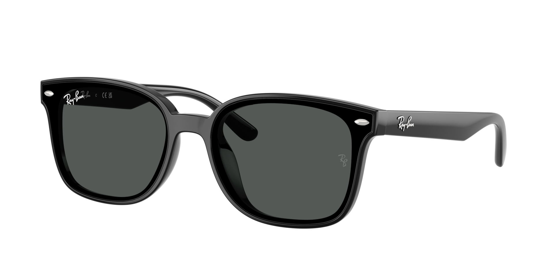 レイバン Ray-Ban 4461D RB4461D 601/80 64-17 Ray-Ban RB4461D L (64 - 17) with Grey lenses and Black frame