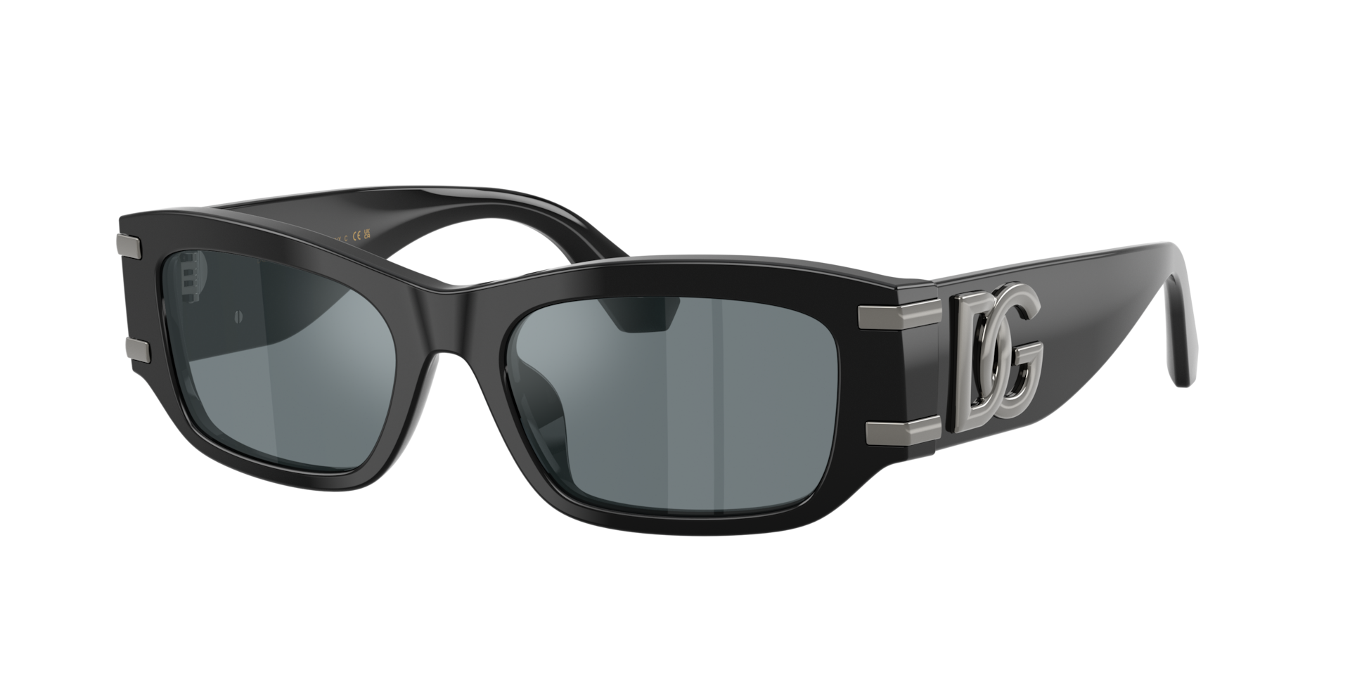 Dolce&Gabbana Frau Sunglass DG4564 - Rahmenfarbe: Schwarz, Linsenfarbe: Grau verspiegelt Schwarz
