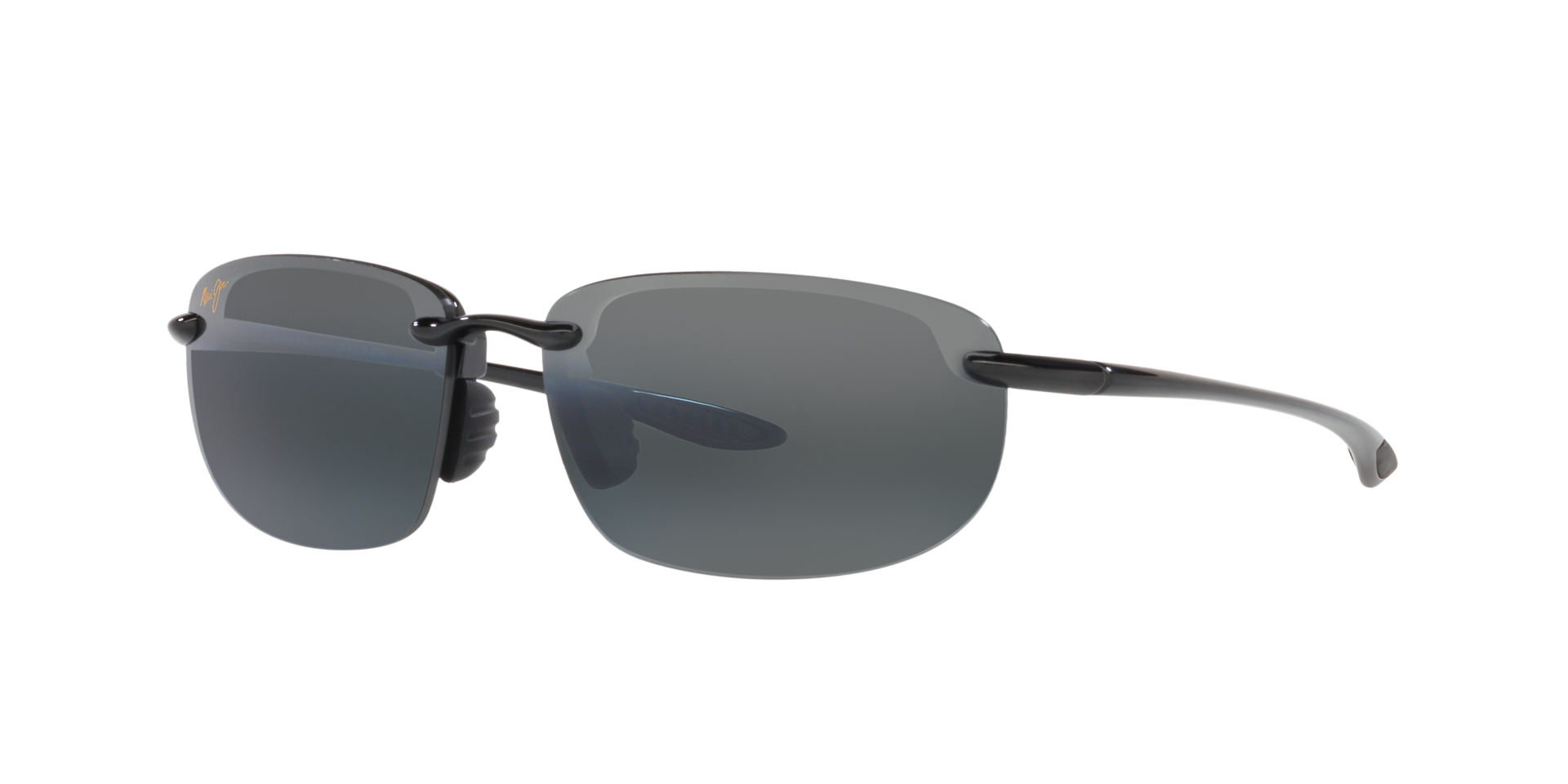 Maui Jim Hookipa XXL (64 - 17) with Grey lenses and Black frame