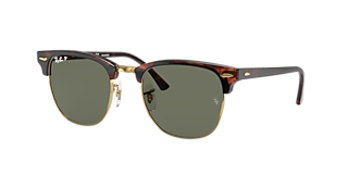 Ray-Ban RB4258 L (52 - 20) with Green lenses and Black frame
