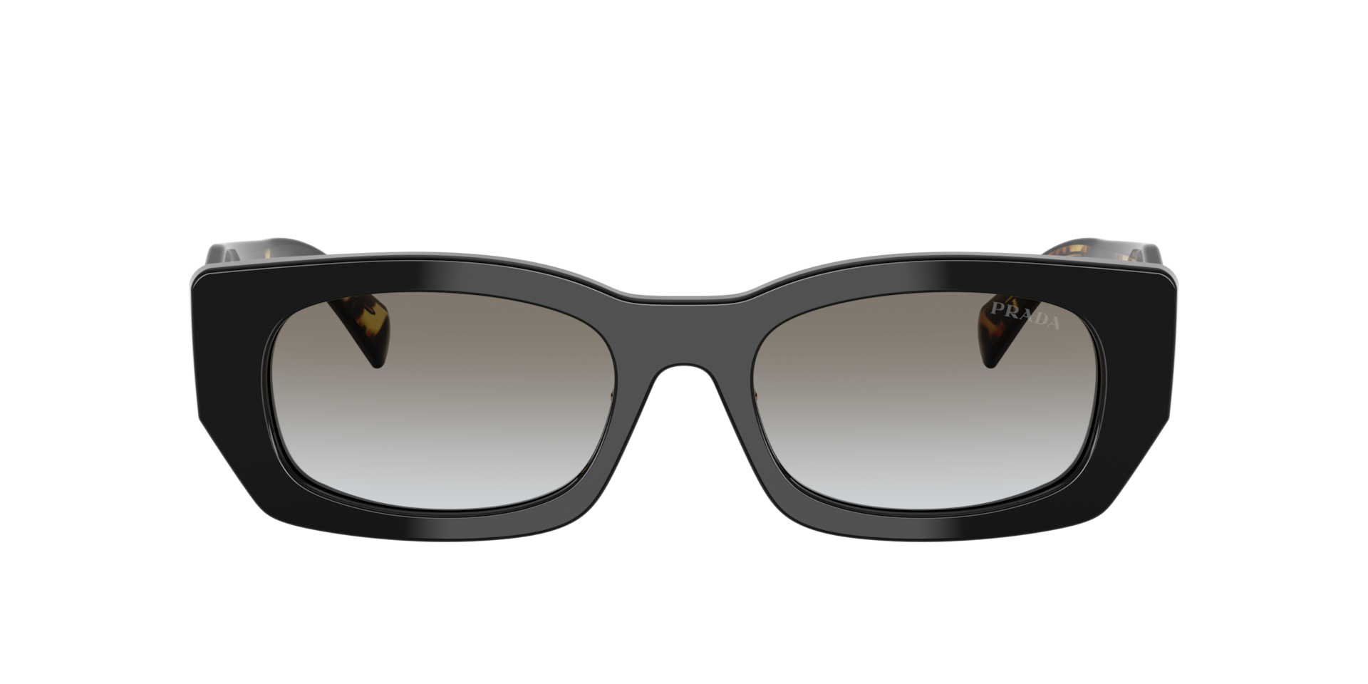 Prada PR B05SF L (53 - 19) with Grey lenses and Black frame