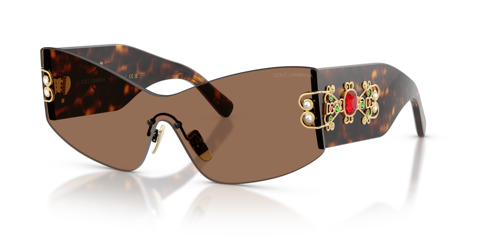 Dolce&Gabbana DG4526B S (0 - 142) with Brown lenses and Tortoise