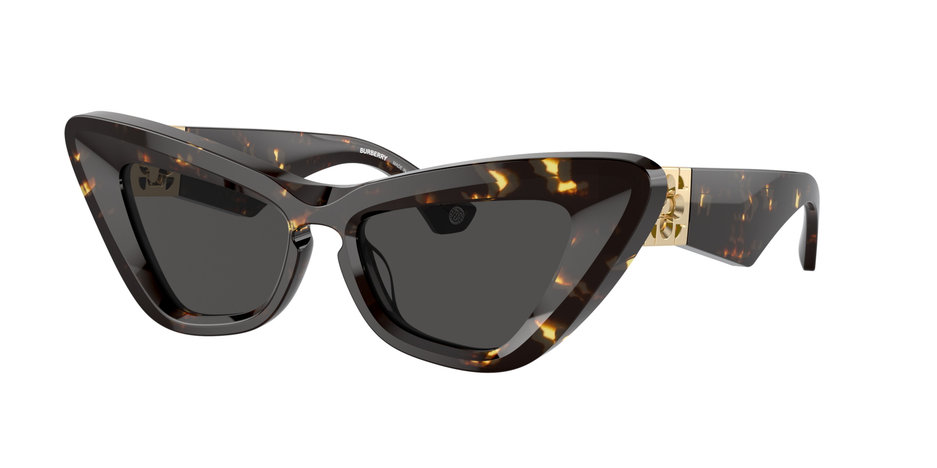 Burberry Woman Sunglass BE4421U -  Frame color: Dark Havana, Lens color: Dark Grey