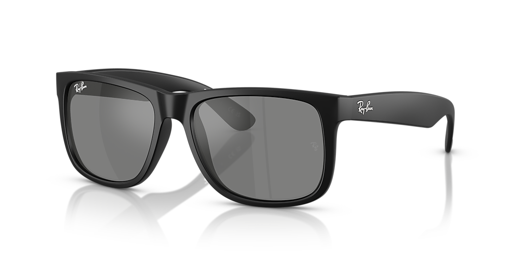 Ray-Ban Justin Color Mix L (58 - 17) with Silver lenses and Black