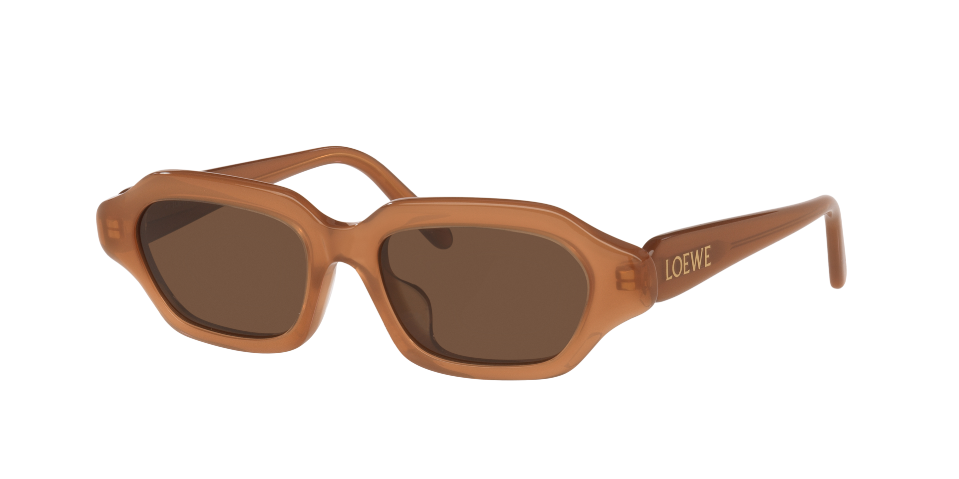 Loewe Slim LW40157U XXS (51 - 17) with Brown lenses and Brown