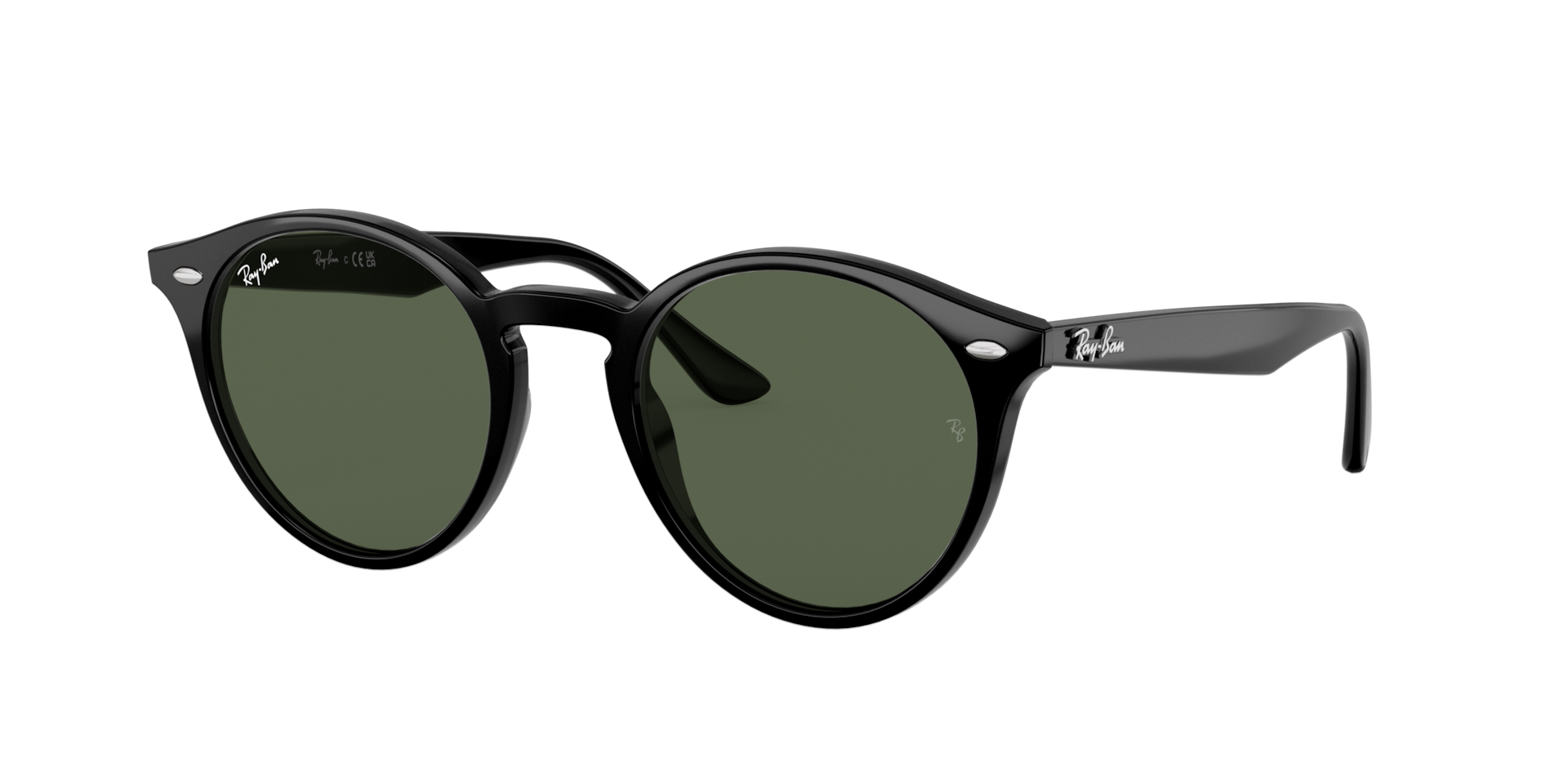 Ray-Ban RB2180 M (49 - 21) with Green lenses and Black frame