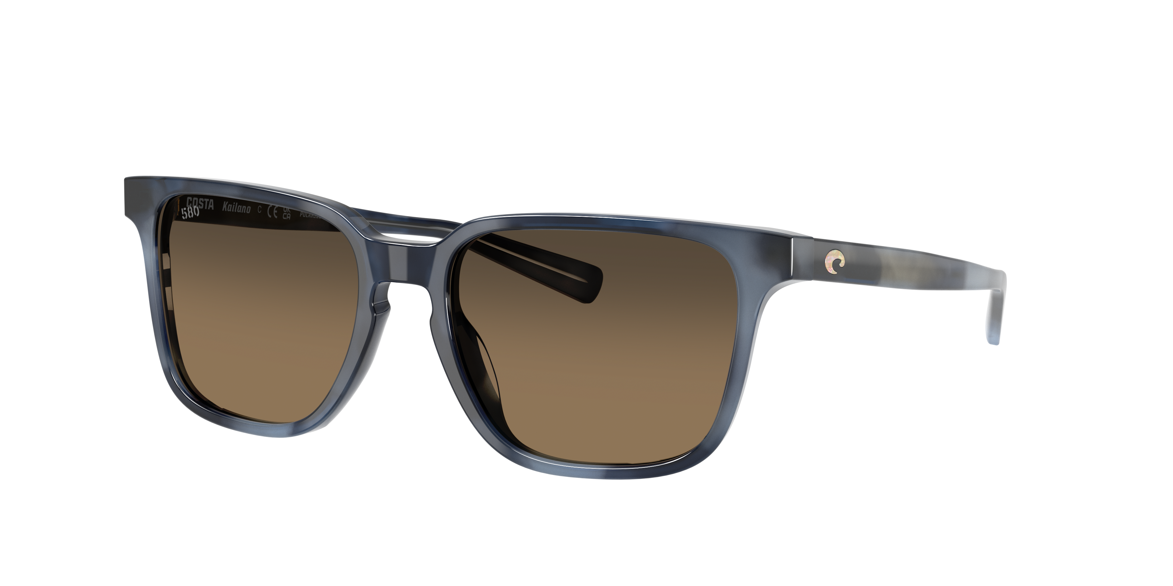 Costa Man Sunglass Kailano -  Frame color: Somos Blue Tortoise, Lens color: Copper Gradient