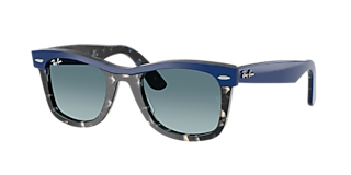 Ray-Ban RB3449 L (59 - 14) with Brown lenses and Gold frame