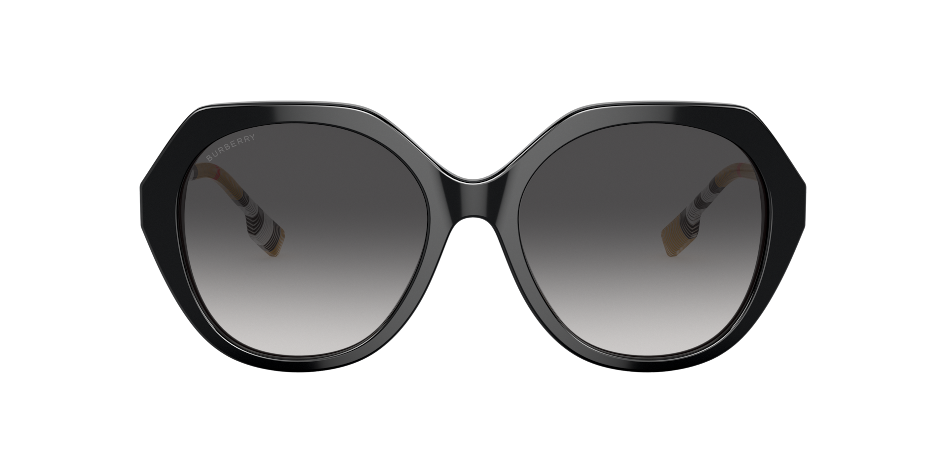 Burberry Vanessa XL (57 - 18) with Grey lenses and Black frame