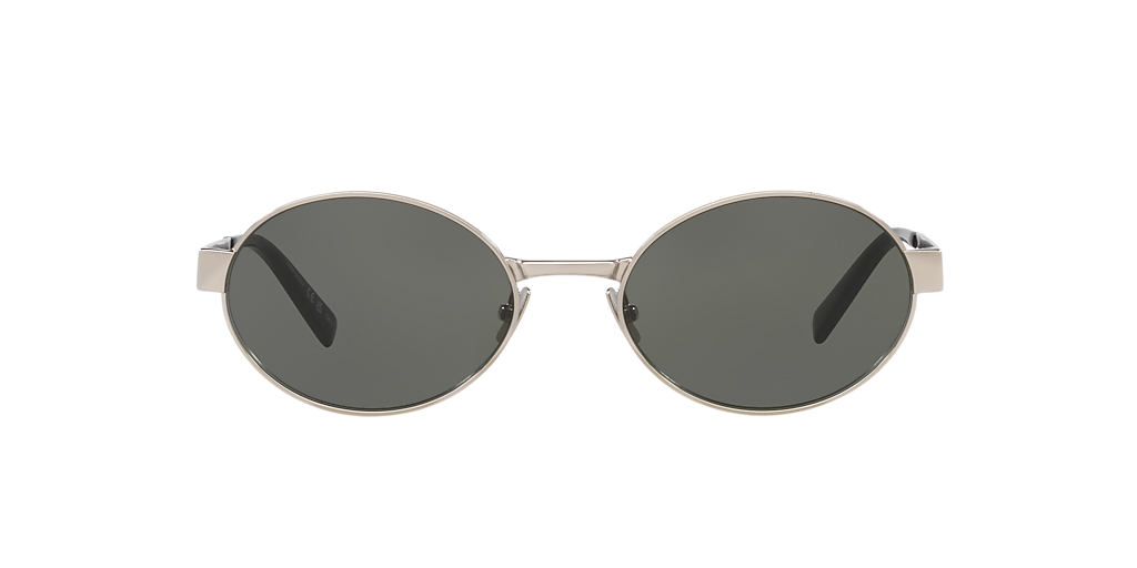 Saint Laurent SL 692 M (55 - 19) with Grey lenses and Silver frame
