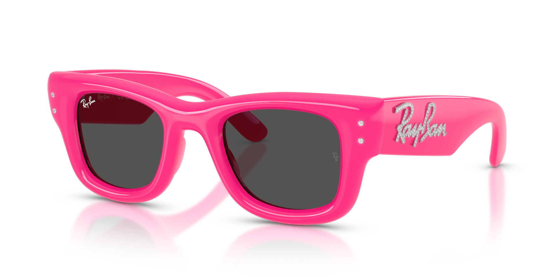 RB4940B Wayfarer Puffer Crystal Edition