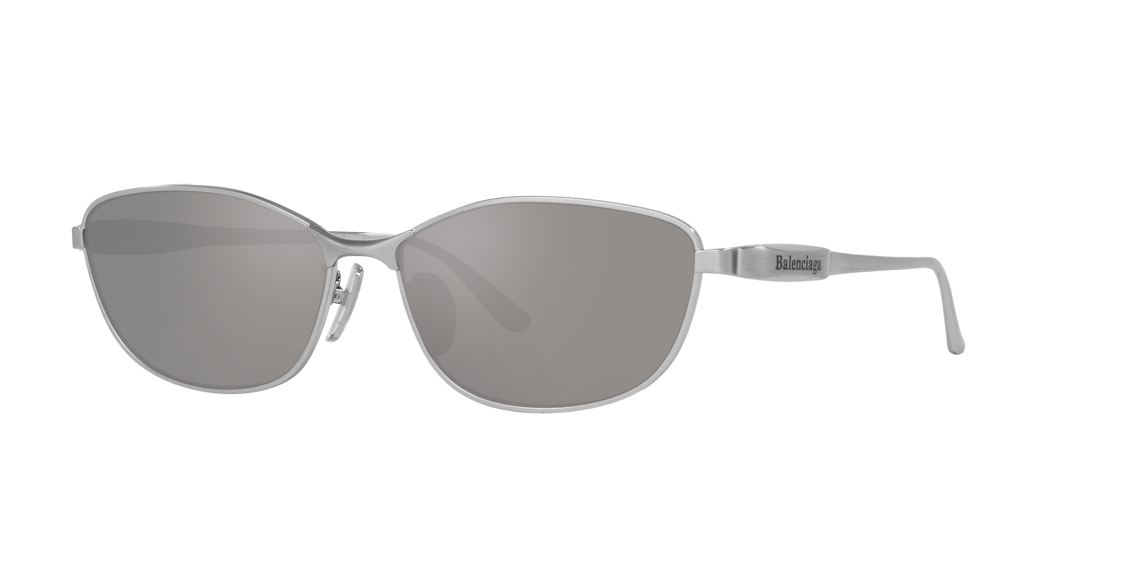 Balenciaga BB0357SA XL (62 - 15) with Silver lenses and Silver