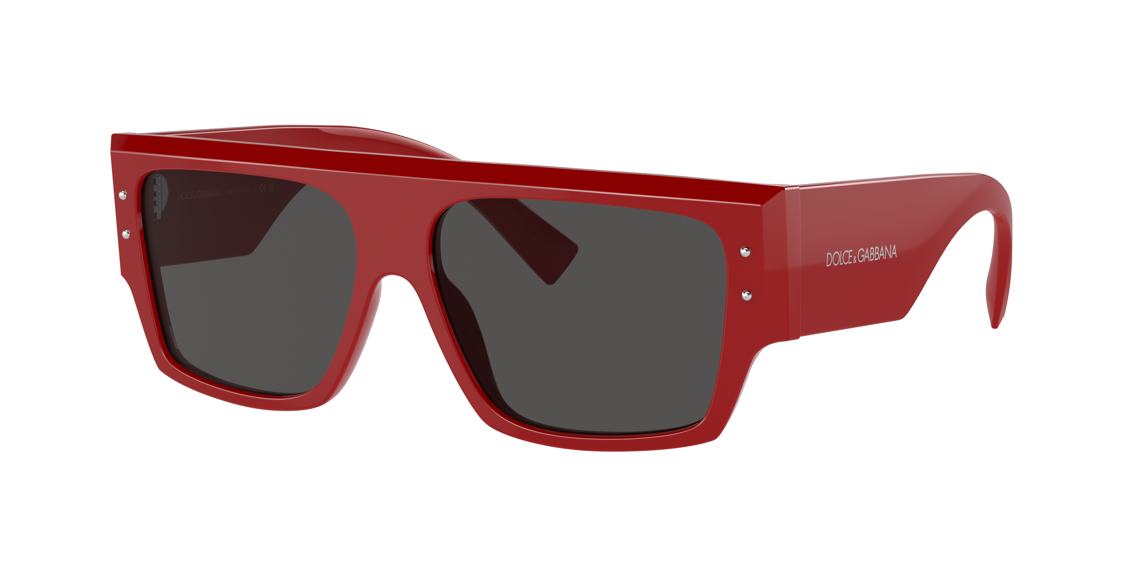Dolce&Gabbana Woman Sunglass DG4459 -  Frame color: Red, Lens color: Dark Grey
