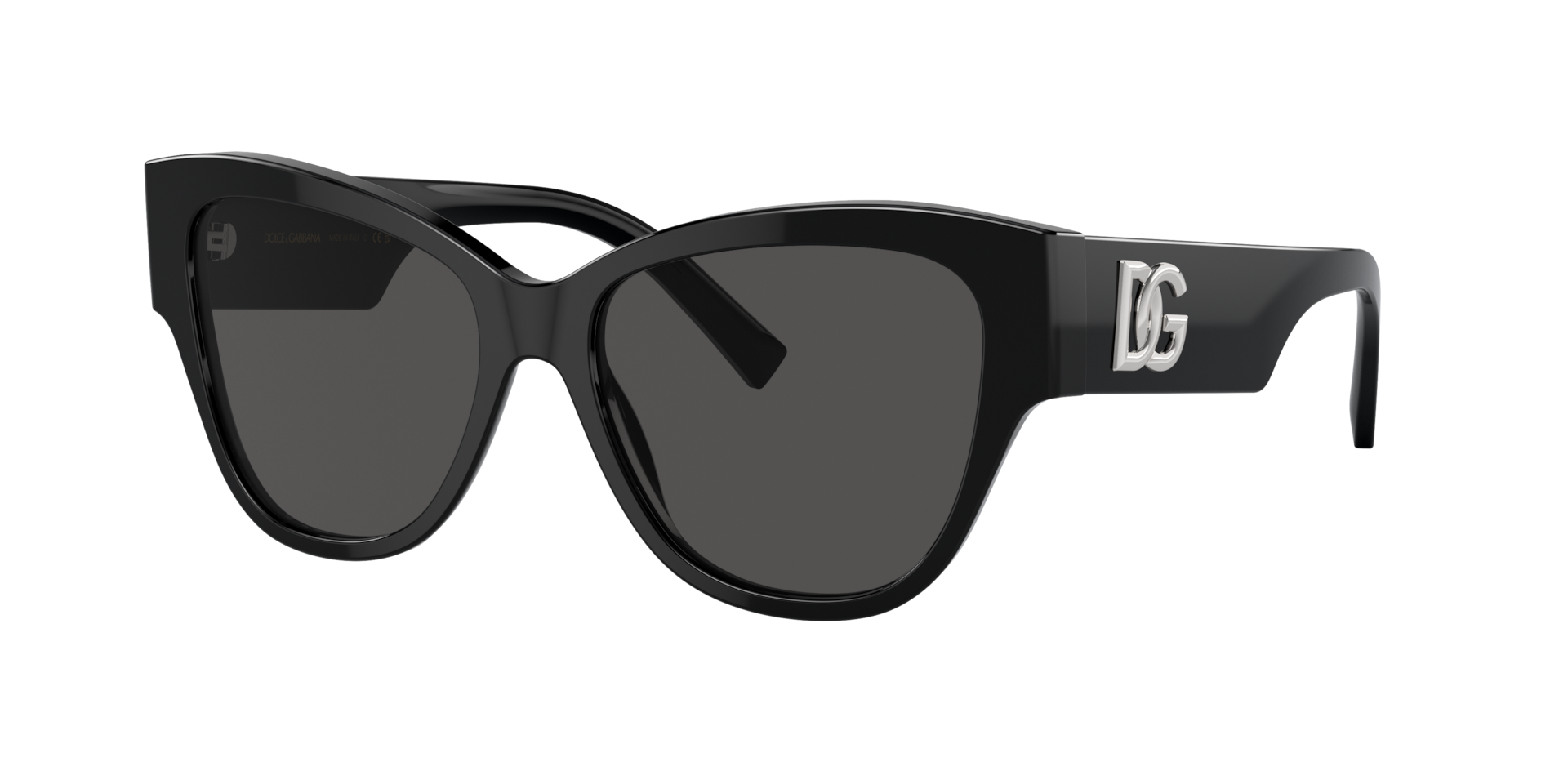 Dolce&Gabbana Woman Sunglass DG4449 -  Frame color: Black, Lens color: Dark Grey