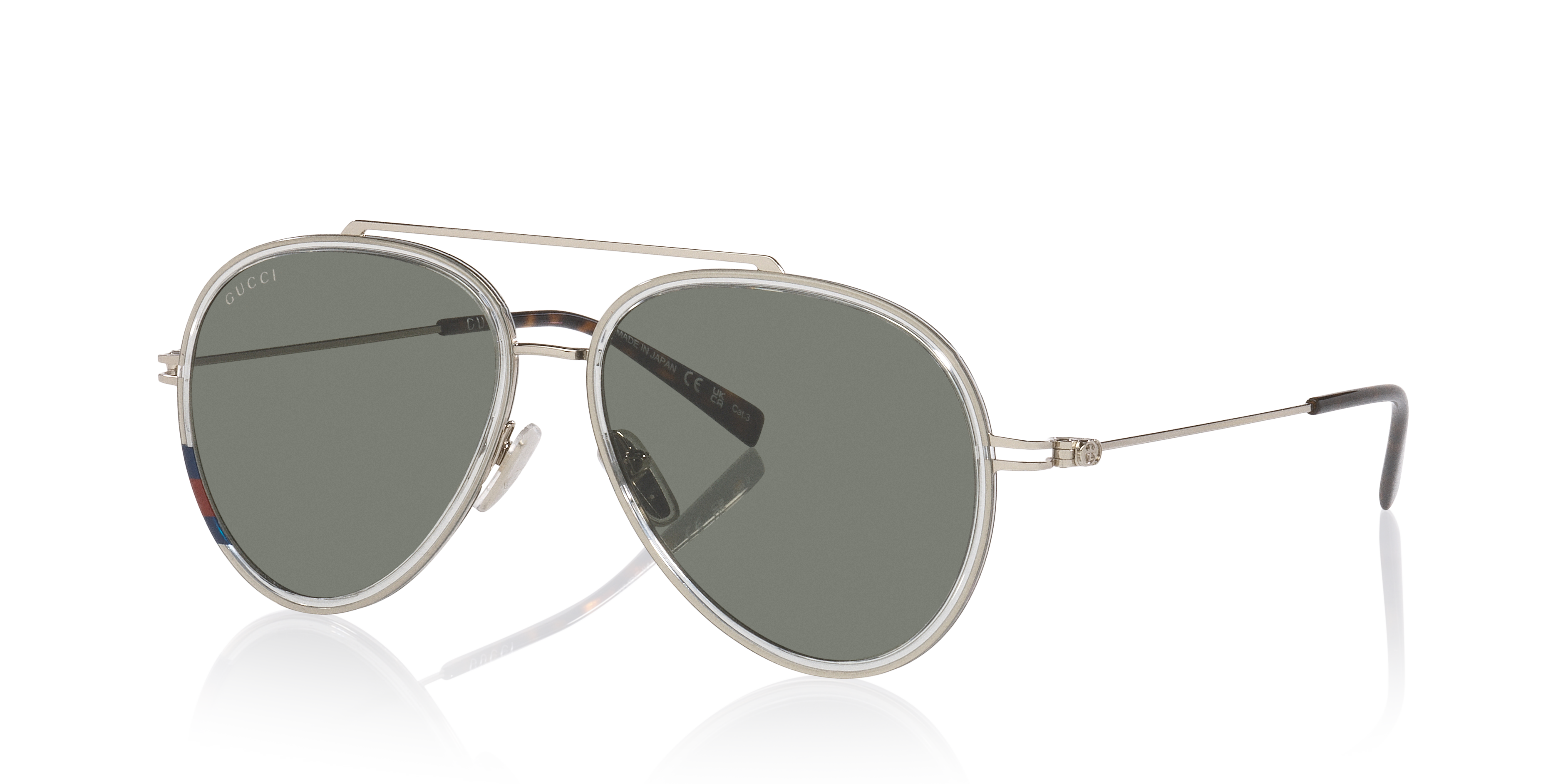 Gucci GG1981S M (56 - 15) with Grey lenses and Grey frame