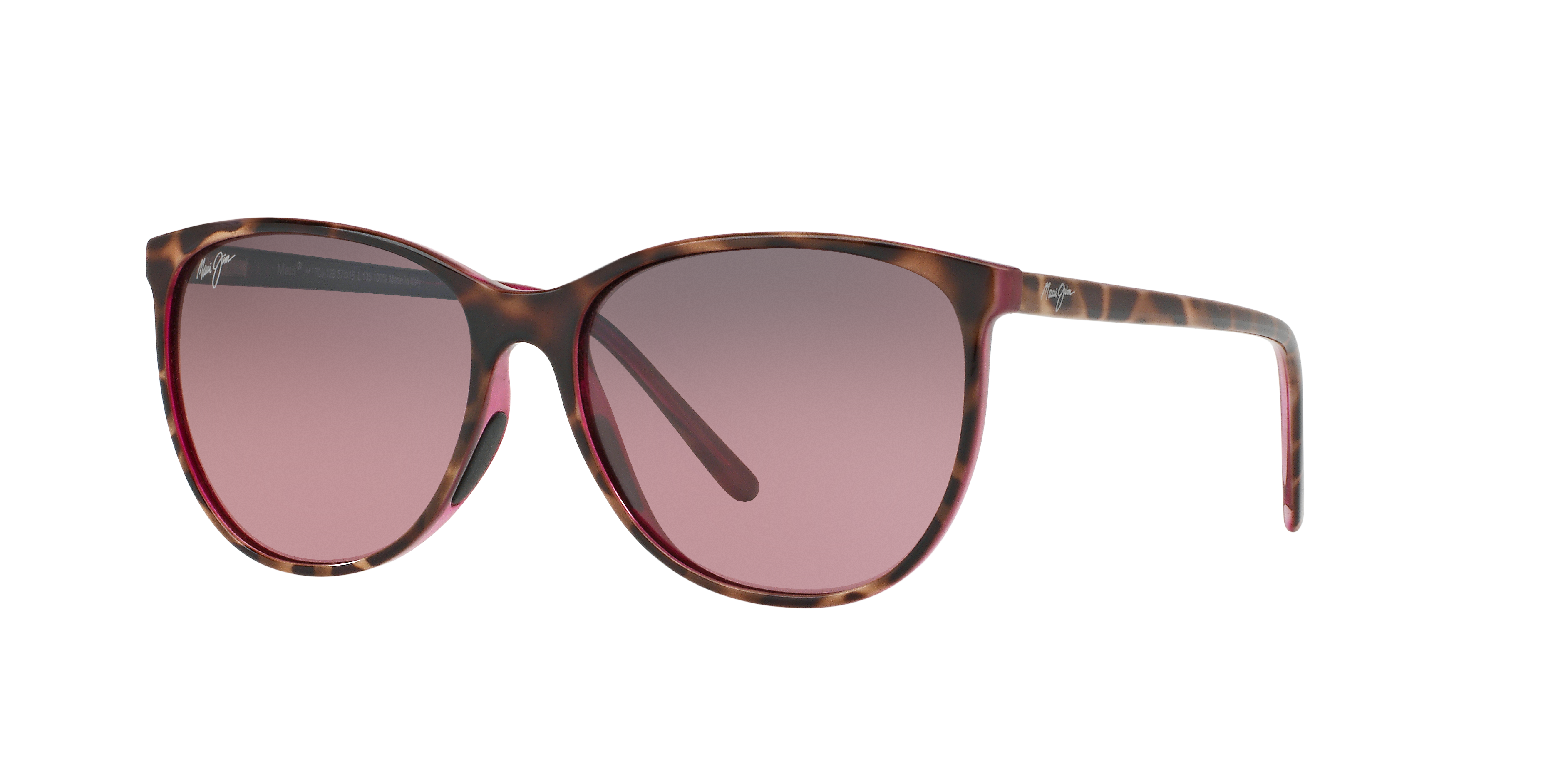 Maui Jim 723 Ocean M (57 - 16) with Pink lenses and Tortoise frame