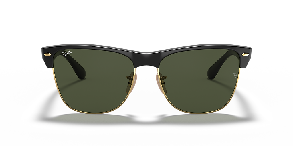 Ray-Ban Clubmaster Oversized L (57 - 16) with Green lenses and