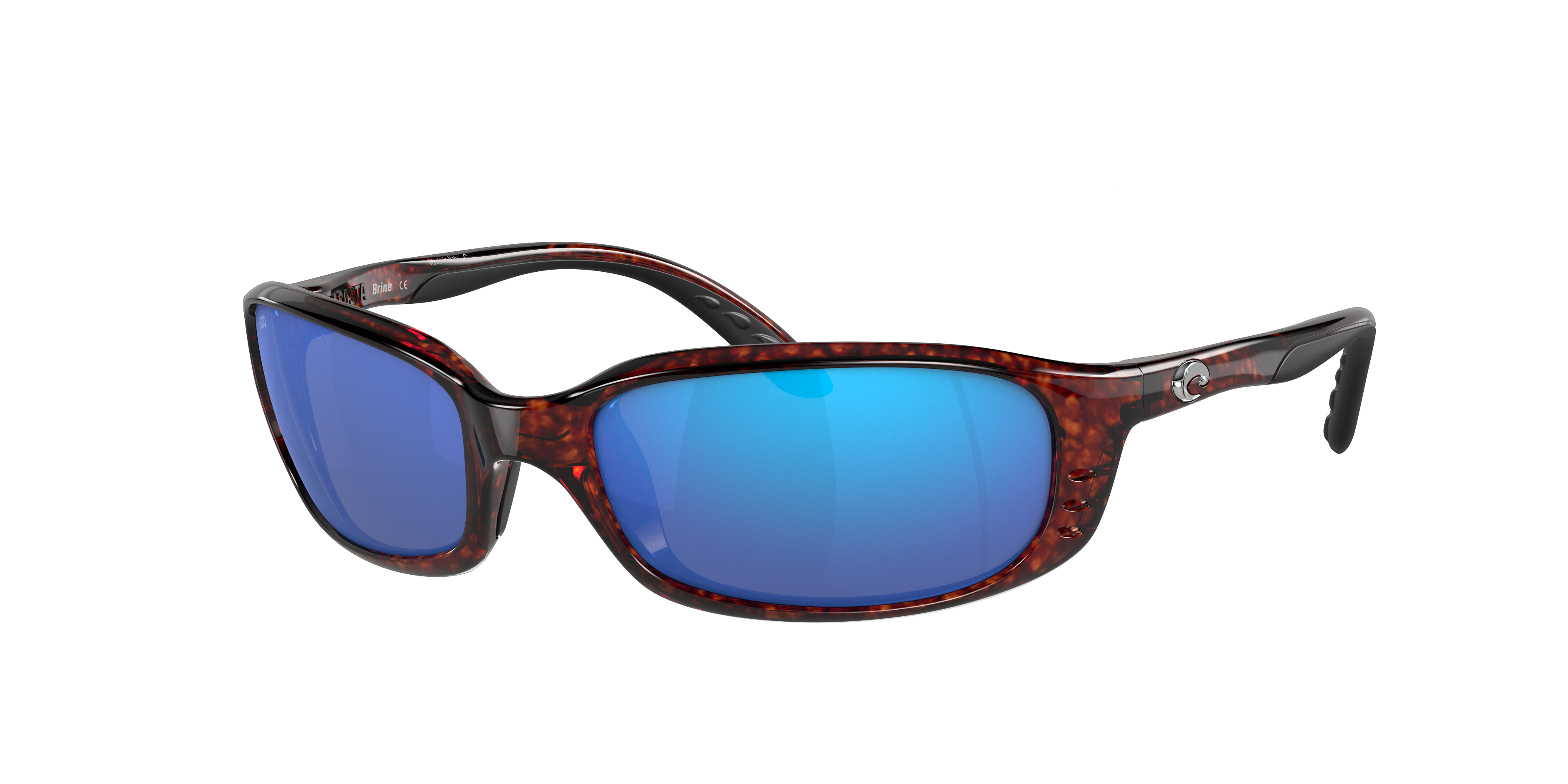 Costa Man Sunglass Brine -  Frame color: Tortoise, Lens color: Blue Mirror