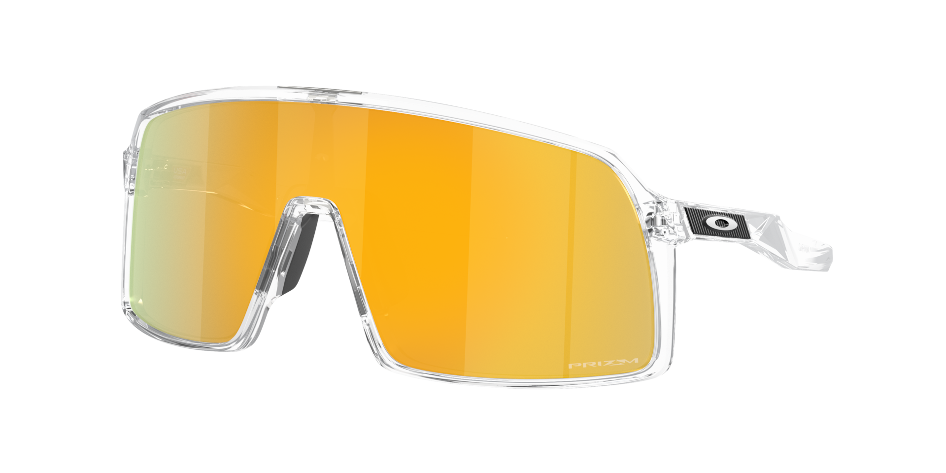 Oakley Mann Sunglass Sutro - Rahmenfarbe: Klar, Linsenfarbe: Prizm 24K