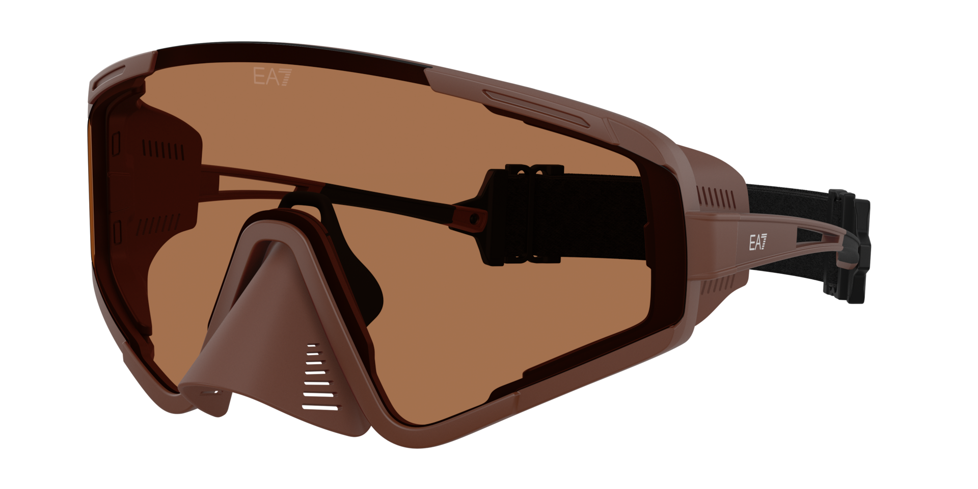 EA7 Man Sunglass Q74009 -  Frame color: Matte Brown, Lens color: Brown