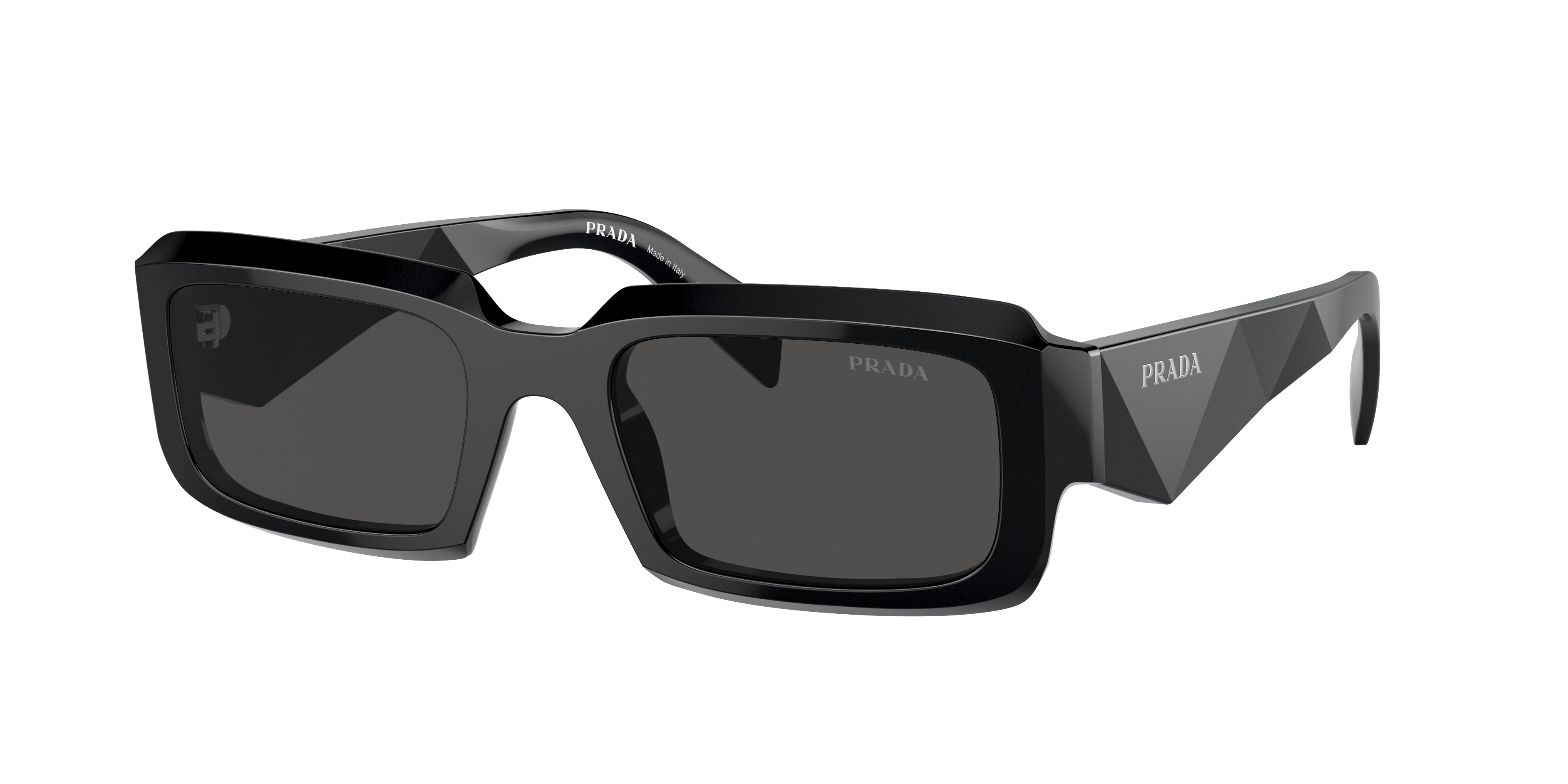 Prada PR 27ZS L (54 - 21) with Grey lenses and Black frame