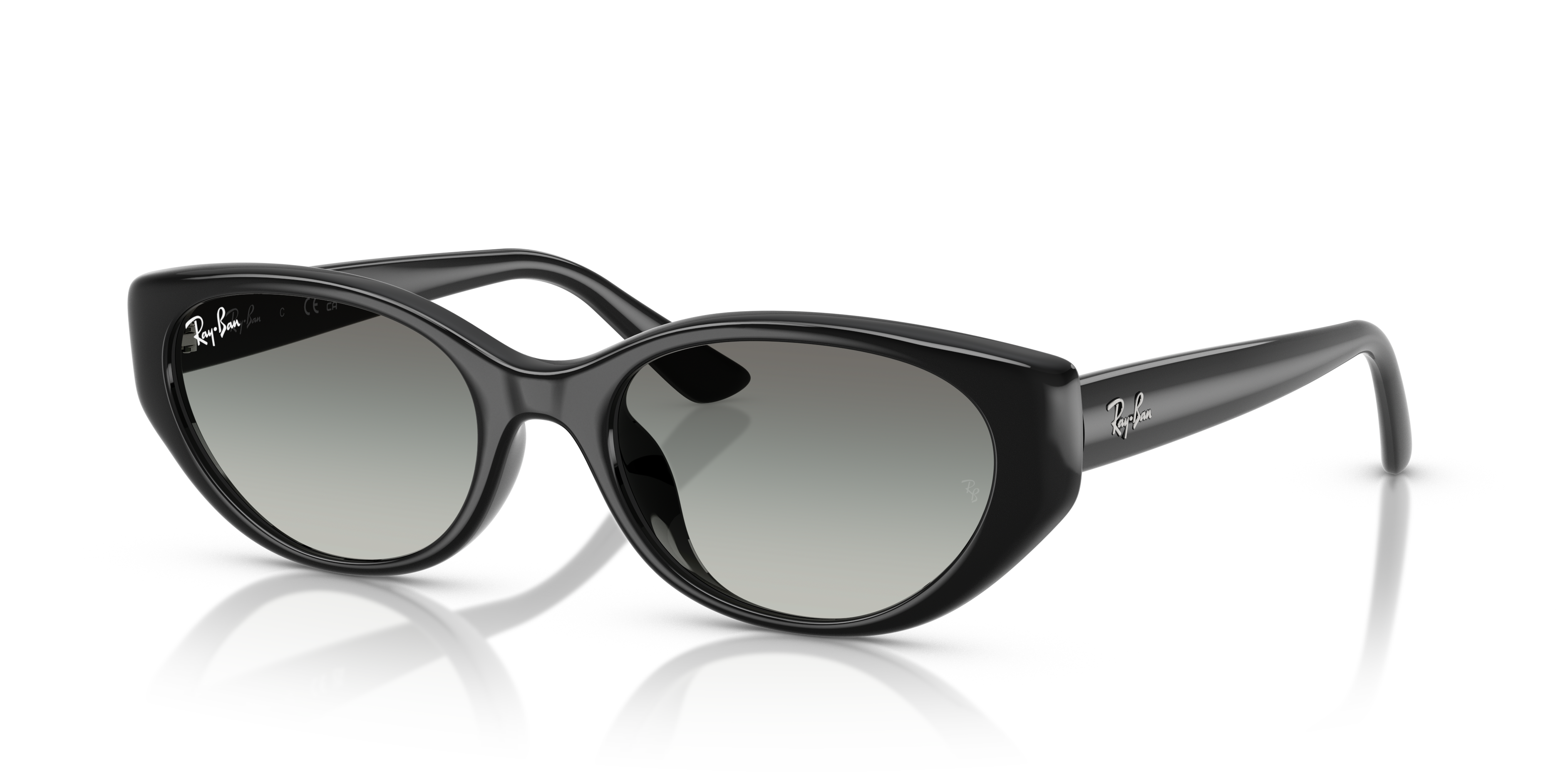 早い者勝ちRay-Ban RB4457D BIO-BASED サングラス Ray-Ban RB4457D Bio-Based L (55 - 19) with Grey lenses and Black