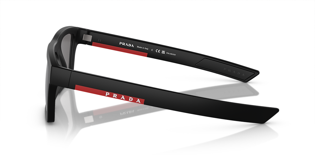 Prada Linea Rossa PS 02ZSU XXL (58 - 18) with Grey lenses and