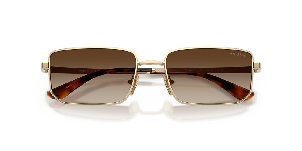Vogue Eyewear VO4352S L (56 - 18) with Brown lenses and Gold  display picture 2