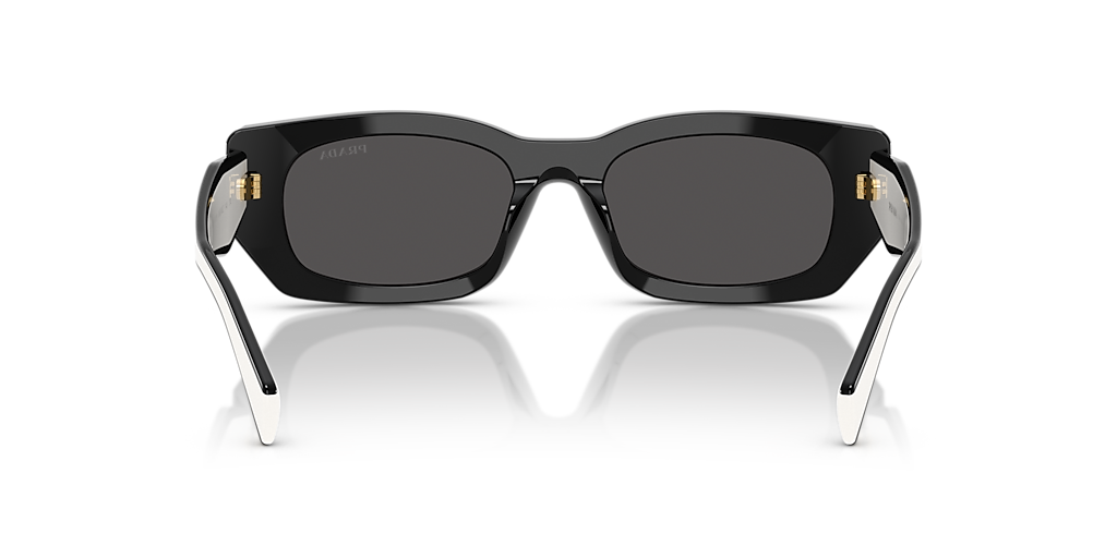 Prada PR B05S M (53 - 19) with Grey lenses and Black frame