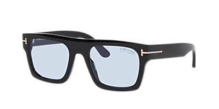 Tom Ford Jaden XXL (60 - 12) with Brown lenses and Gold frame