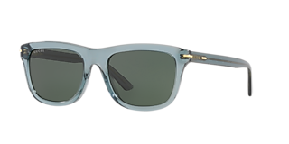 Gucci GG1626S S (54 - 18) with Grey lenses and Blue frame