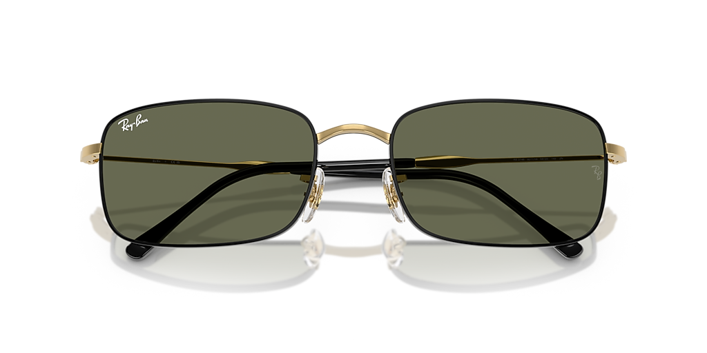 Ray-Ban RB3746 XL (56 - 20) with Green lenses and Black frame