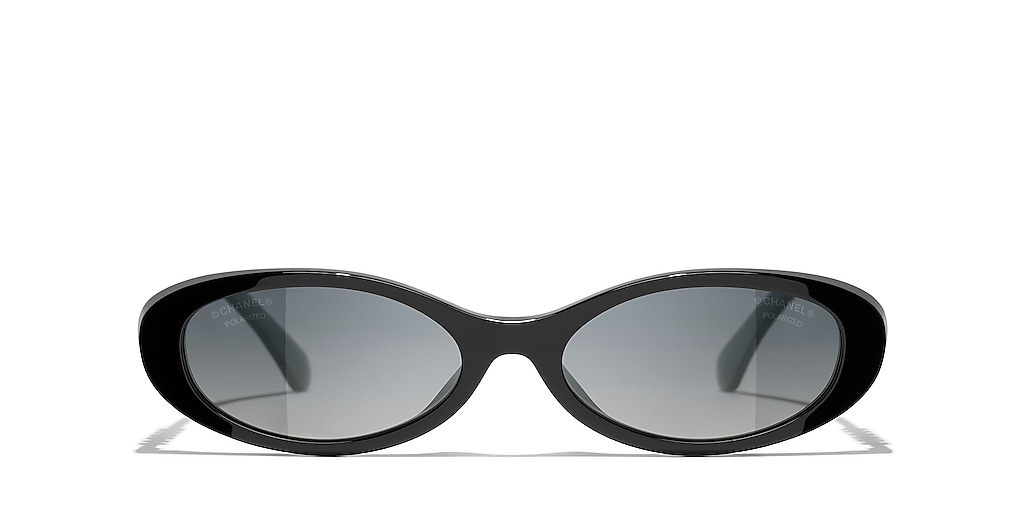 Chanel Oval Sunglasses CH5565 CH5565 L (54 - 17) with Grey lenses